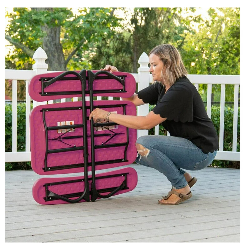 Mesa Picnic Infantil Lifetime Rosa image number null