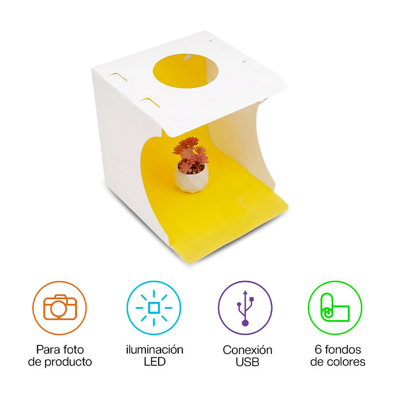 Caja de Luz para Fotograf&iacute;a Semiprofesional 6 f... image number null