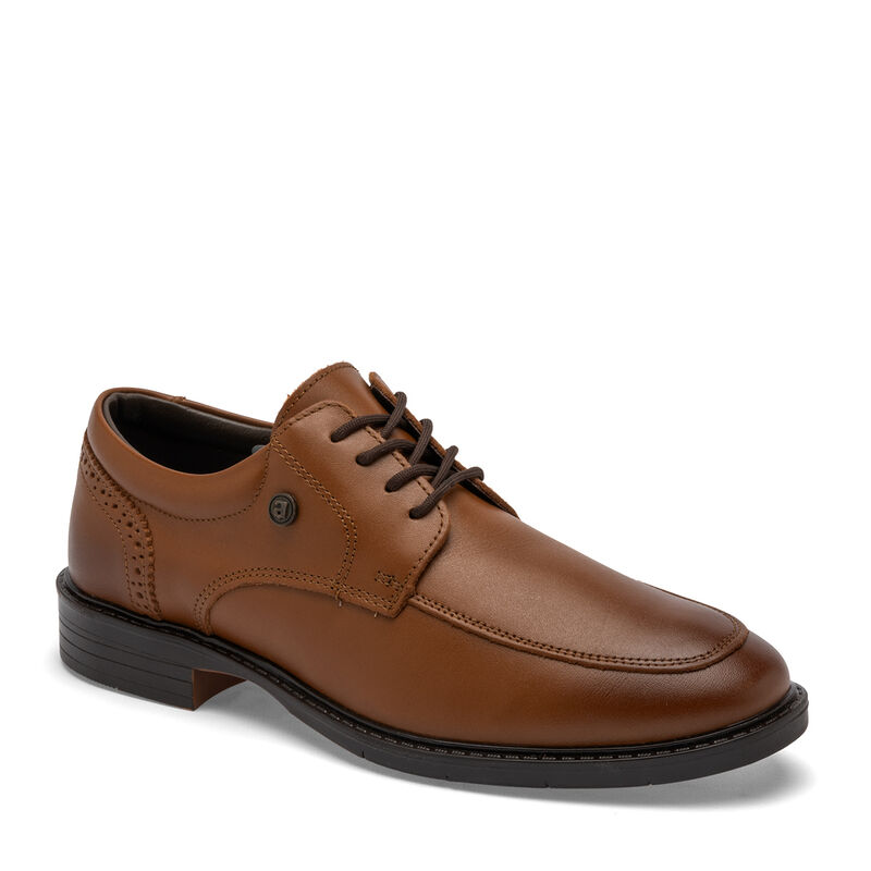 Audaz Zapato Casual De Piel Para Ni&ntilde;o Camel Cod... image number null