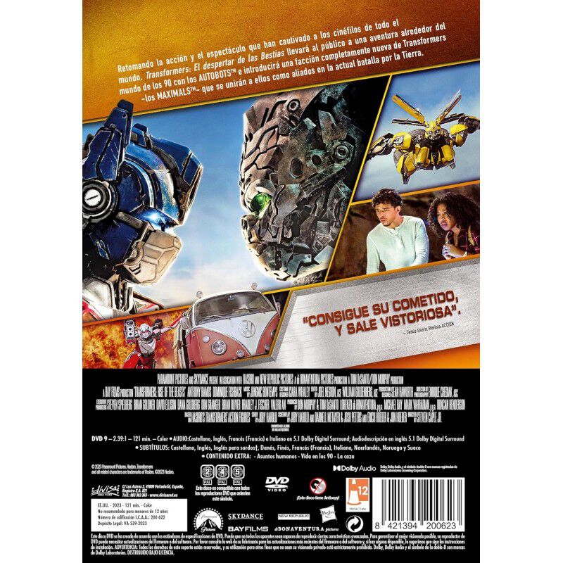 Transformers: El Despertar de las Bestias (Tran... image number null