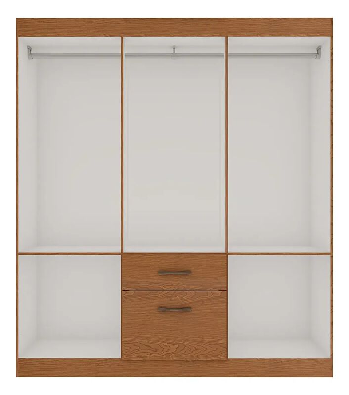 Ropero Skal 6 Puertas, 1 Gvt Color Canela image number null