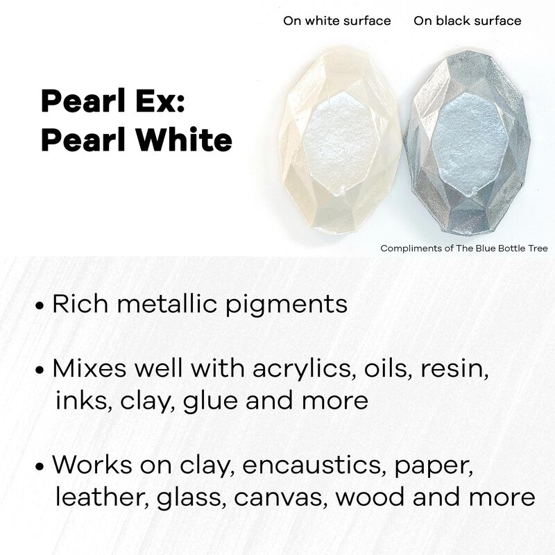 Polvo De Pigmento Jacquard Pearl Ex Blanco Perl... image number null