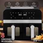 Freidora de Aire  9L con Doble Canasta Mirati y Regulación de Temperatura Individual.