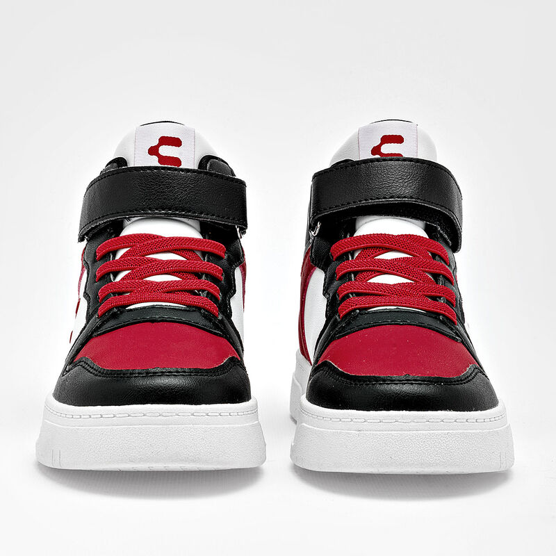 Charly tenis para ni&ntilde;o  rojo negro blanco cod 1... image number null