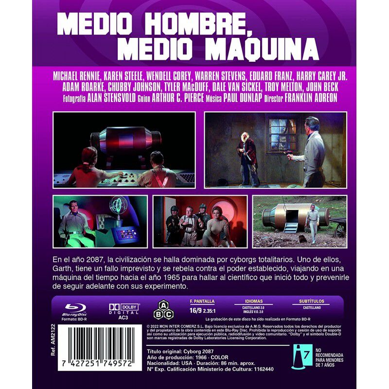 Medio Hombre, Medio Maquina (Bd-R) (Blu-ray) (C... image number null