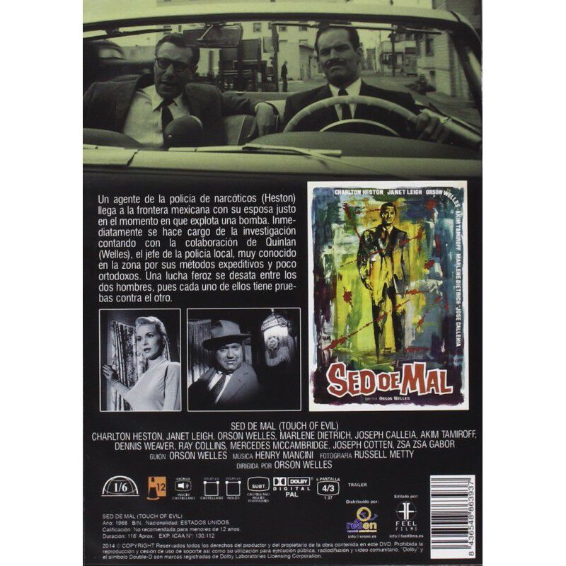 Sed De Mal (dvd) image number null
