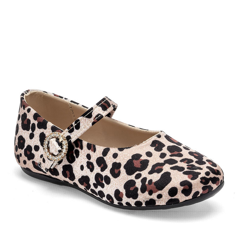 Trencitas Balerina para ni&ntilde;a. Beige negro caf&eacute; image number null