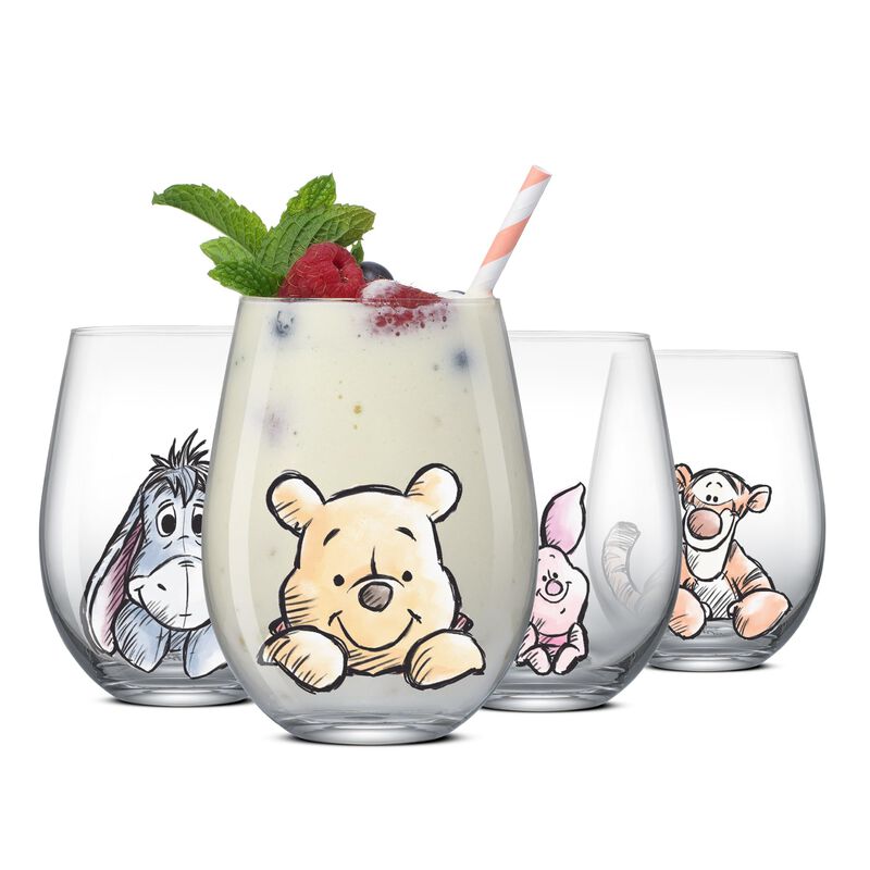 Vasos De Bebida Joyjolt 570 ml Juego De 4 Winni... image number null