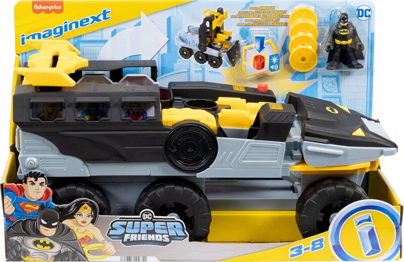 Fisher-Price Imaginext DC Super Friends Veh&iacute;cul... image number null
