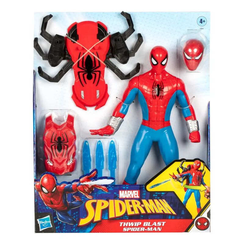 Figura De Accion Hasbro Marvel Thwip Blast Spid... image number null
