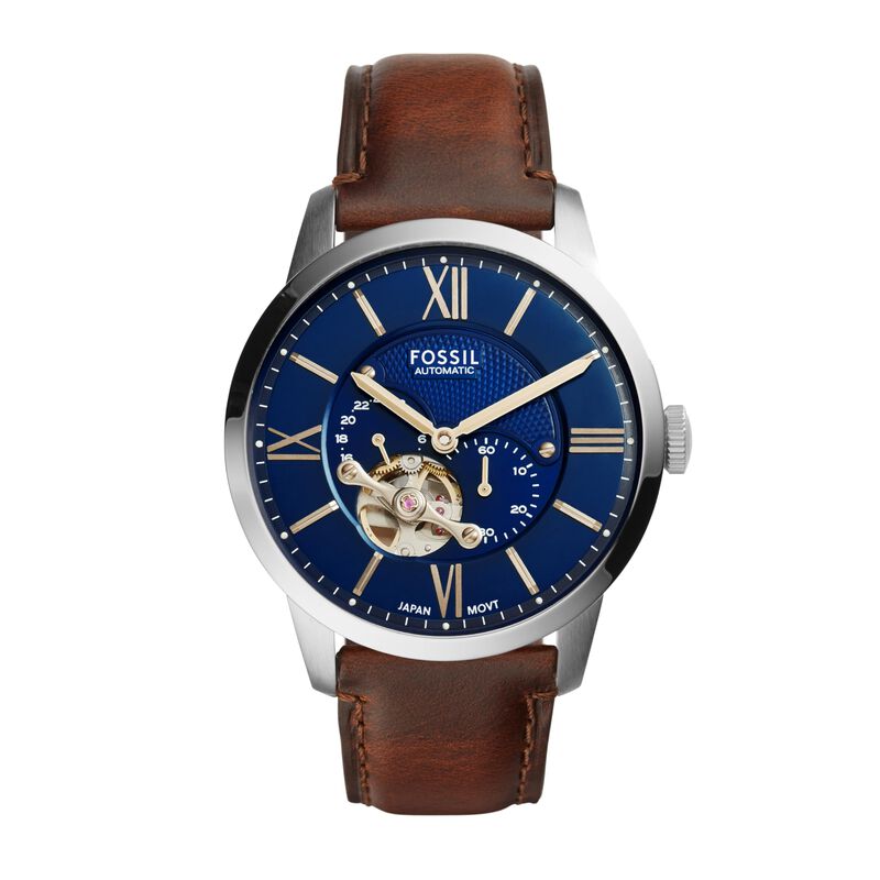 Reloj Fossil Townsman Me3110 Autom&aacute;tico De Acer... image number null