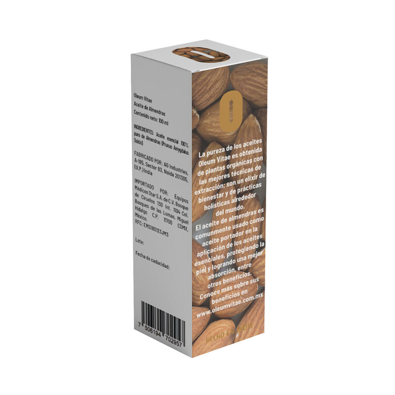 Aceite Esencial conductor Almendra 100 ml 100% ... image number null