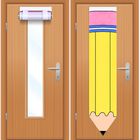 Cortina Smoothnovelty 108 cm Dise&ntilde;o L&aacute;piz - Pack De 2