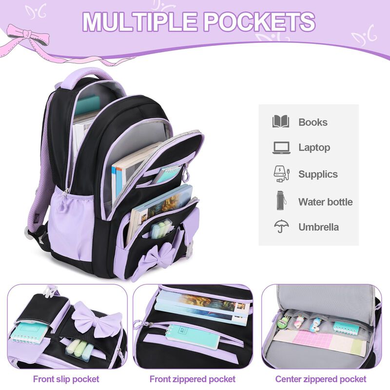 Mochila Digobay 31x18x43 cm Lonchera Y Estuche ... image number null
