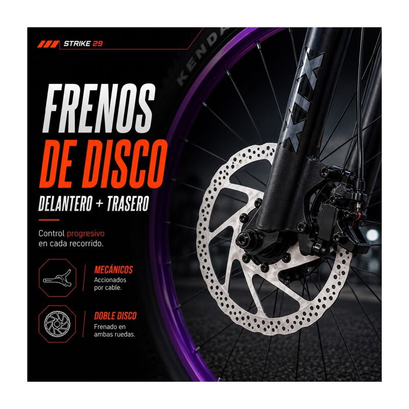 Centurfit Bicicleta Monta&ntilde;a Rodada 29 Freno Dis... image number null