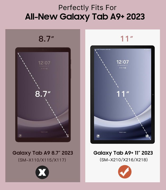 Funda Timovo Para Samsung Galaxy Tab A9+ 11 202... image number null