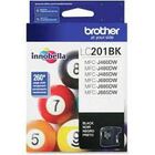 Cartucho De Tinta Negro Brother Lc201bk - Pack De 3