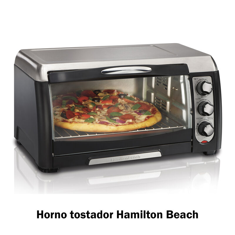 Horno Tostador PS 6 Rebanadas Negro con Acero 3... image number null