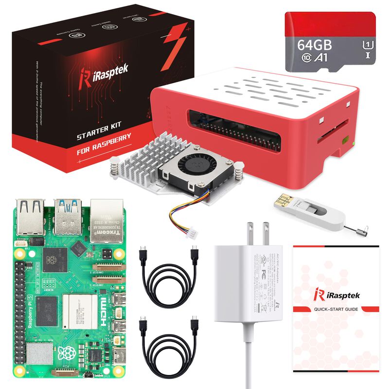 Kit De Inicio Para Raspberry Pi 5 4 Gb Ram 64 G... image number null