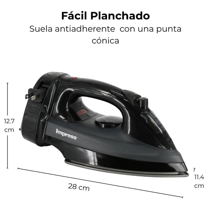 Plancha De Vapor Para Ropa Impress Antiadherent... image number null