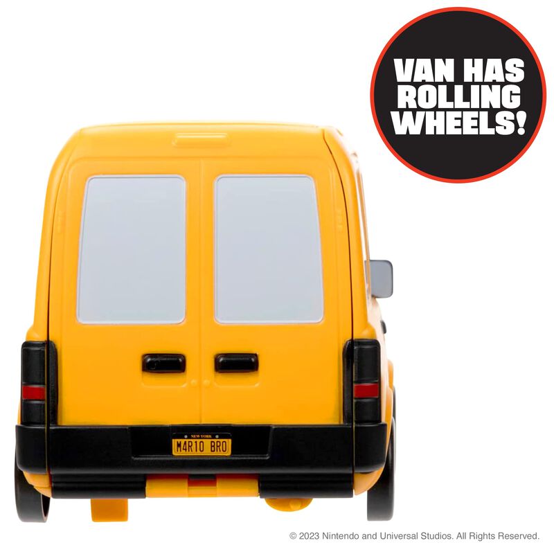 Playset The Super Mario Bros. Movie Van Con Min... image number null