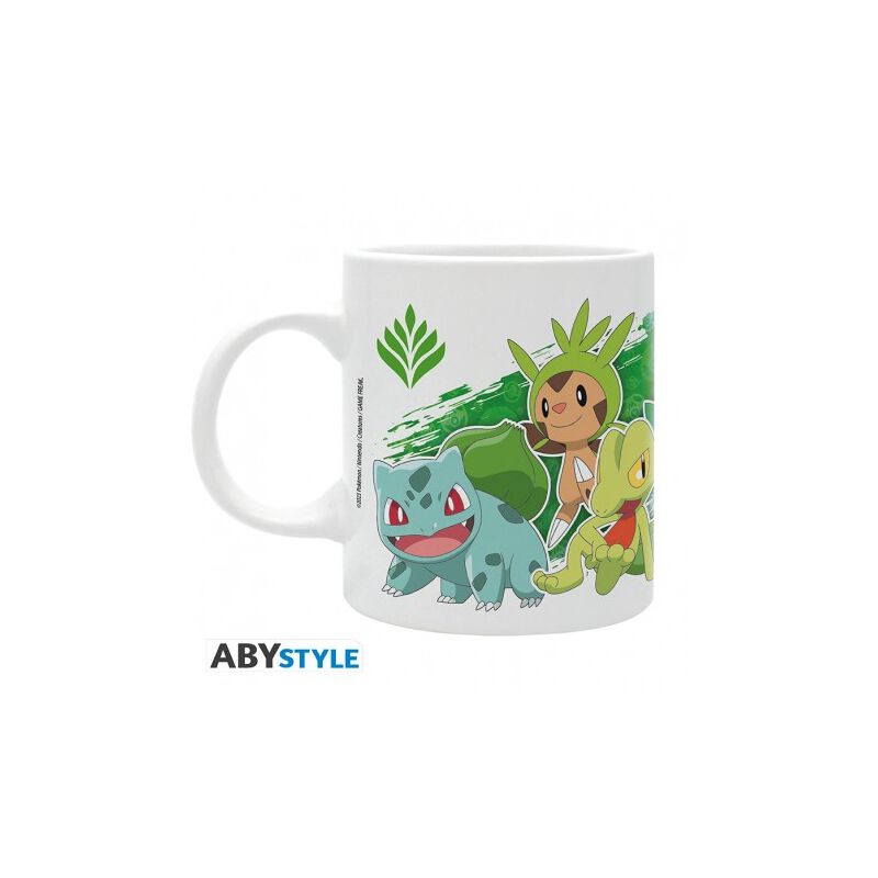 Taza Pokemon Grass Partners Cer&aacute;mica 320 ml image number null