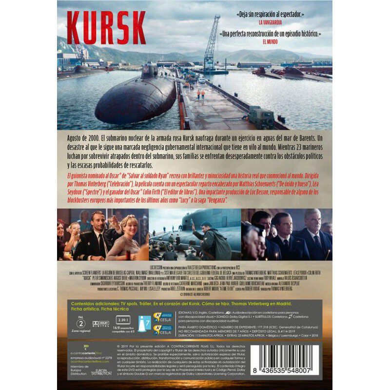 Kursk [dvd] image number null