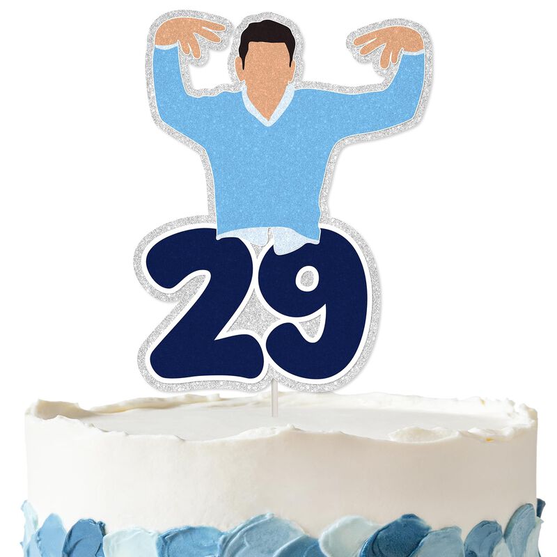 Adorno Para Tarta Vorceary 29.&ordm; Cumplea&ntilde;os Bril... image number null