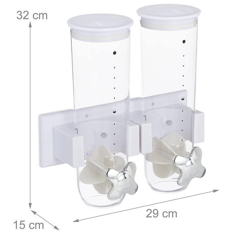 Dispensador de Cereal Doble de Pared image number null