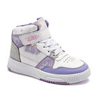 Lux-10 tenis para ni&ntilde;a blanco lila plata cod 140586-D