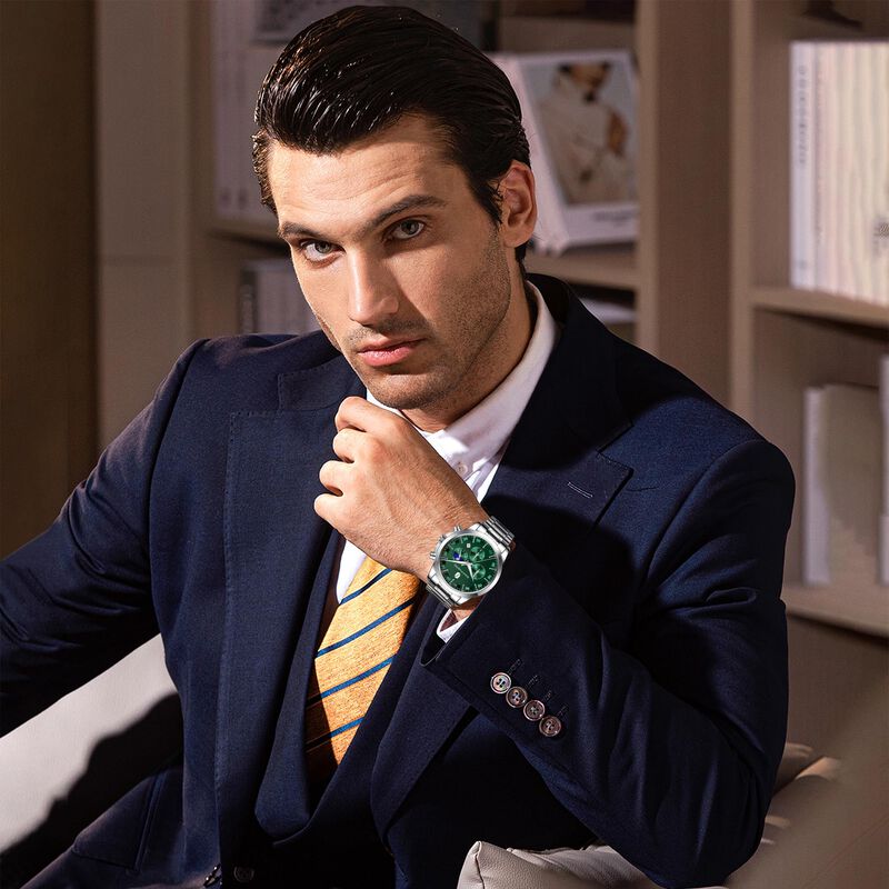 Reloj Benyar Cron&oacute;grafo Para Hombre Resistente ... image number null
