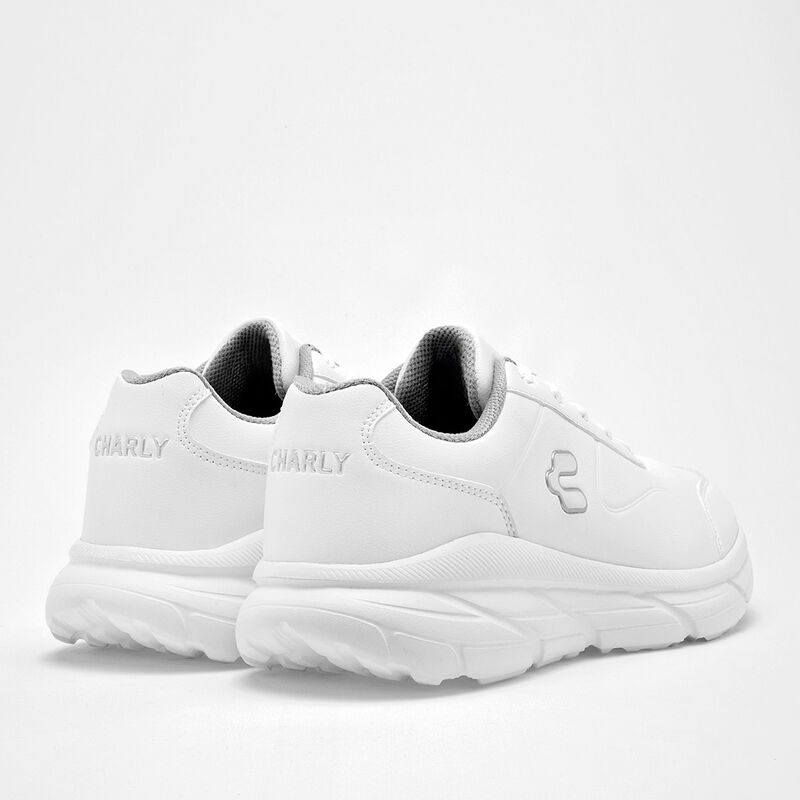 Charly Tenis urbano para hombre. Blanco, walkin... image number null