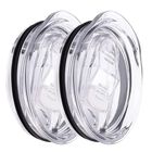 Tapa Deslizante Transparente para Vaso de 20 oz - Pack de 2, Libre de BPA - Ilovyo