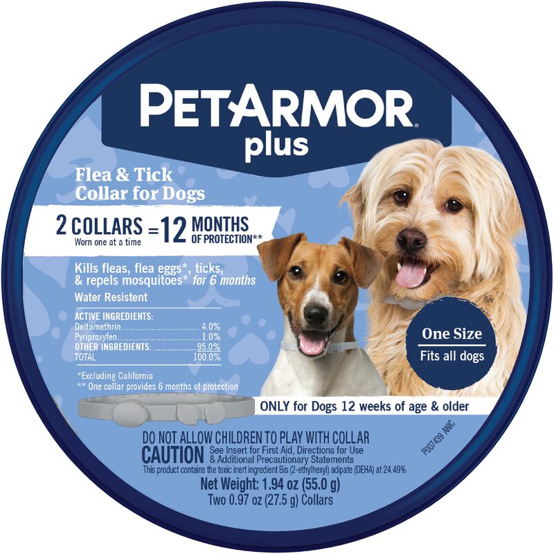 Collar Antipulgas Petarmor 2 Piezas 55 g Resist... image number null