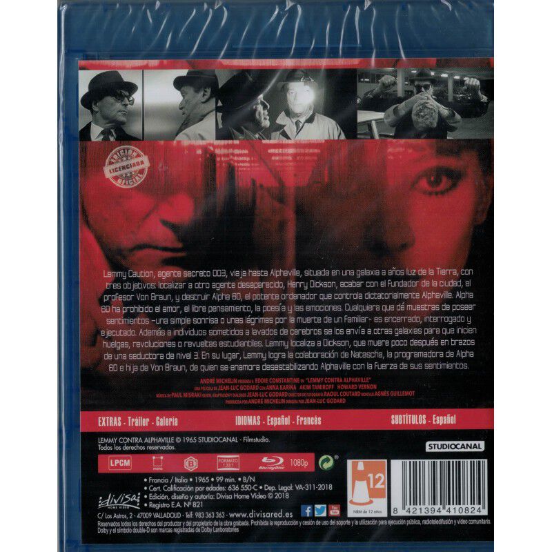 Lemmy contra Alphaville [Blu-ray] image number null