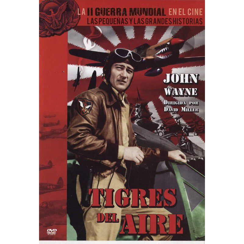 Tigres Del Aire (flying Tigers) Dvd Regi&oacute;n 2 Jo... image number null