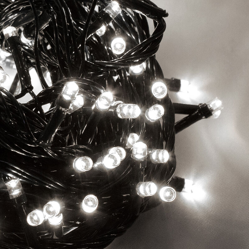 Serie Navide&ntilde;a 300 Led Musical Blanca 8 Funcion... image number null