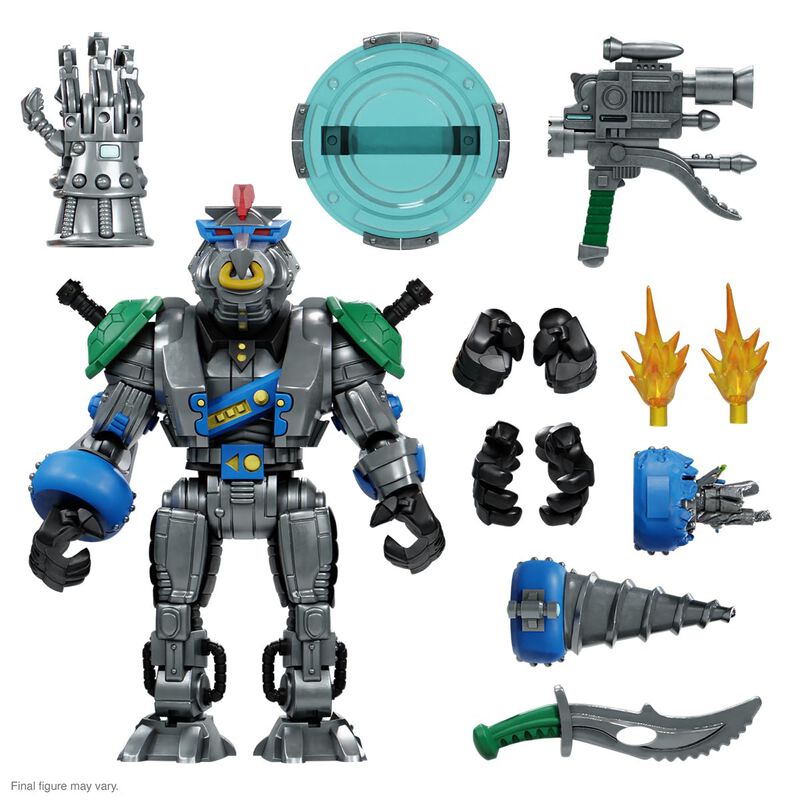 Figura De Acci&oacute;n Super7 Ultimates! Bebop Rob&oacute;ti... image number null