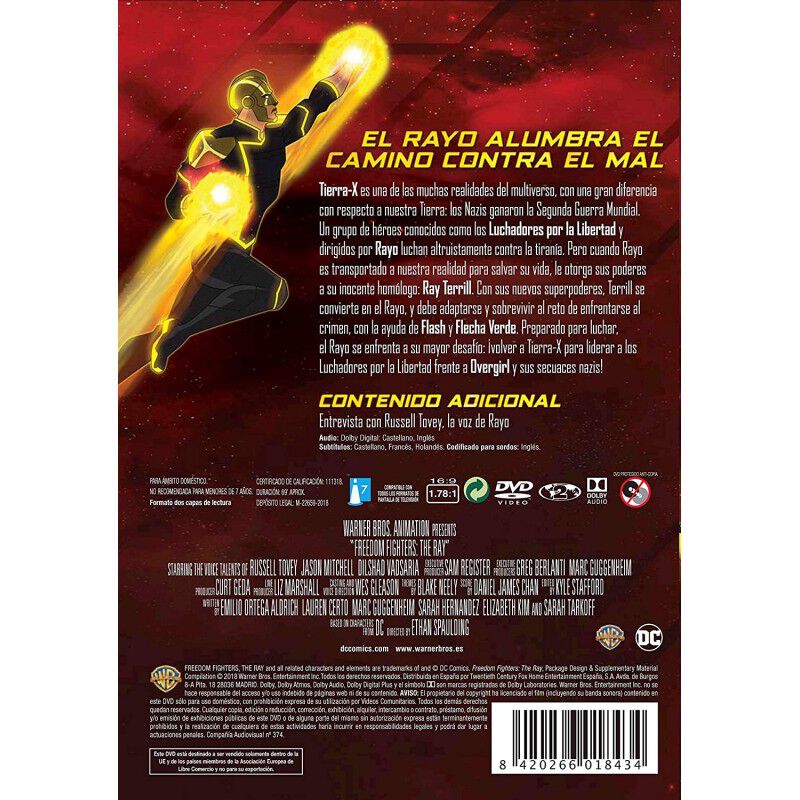 Luchadores Por La Libertad: Rayo [dvd] image number null