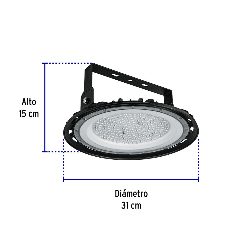 Luminario de Led 150 W High Bay Volteck image number null