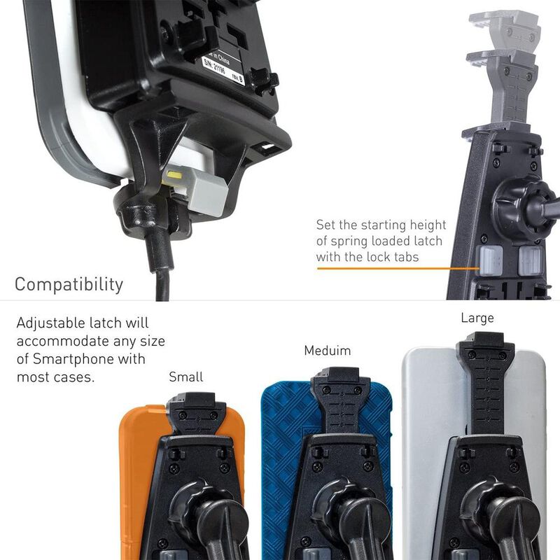 Soporte iBOLT mPro con cargador Cable Tipo C image number null