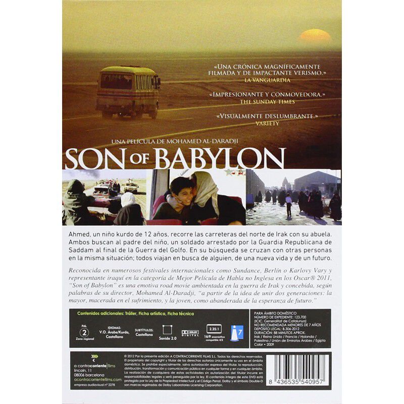 El Hijo De Babilonia (dvd) image number null