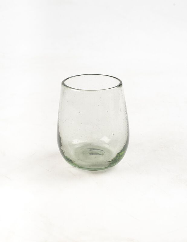 Vasos Set de 6 Vasos de Vidrio Soplado Transpar... image number null