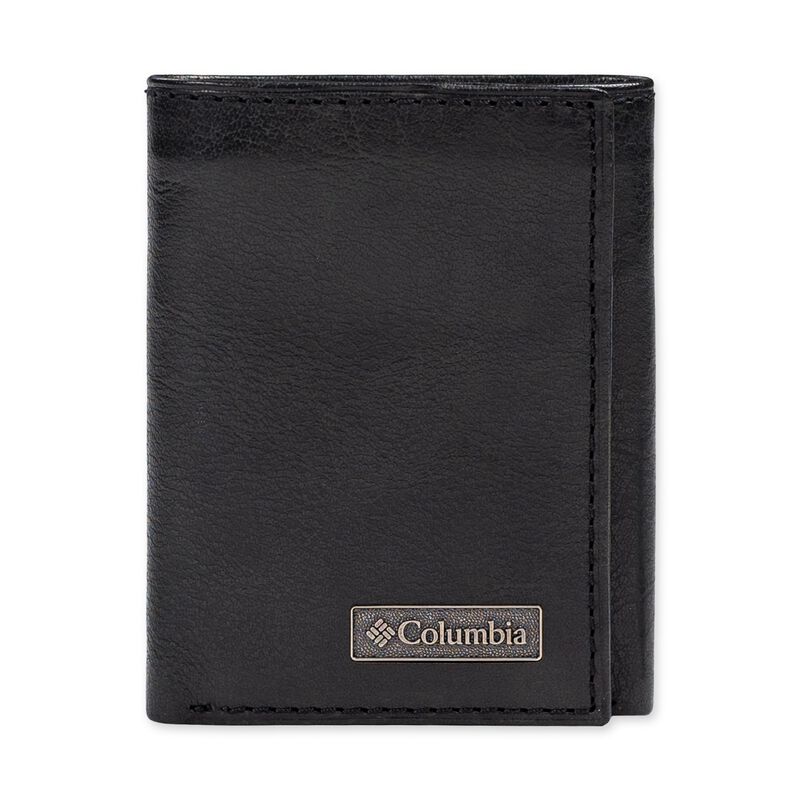 Cartera Triple Columbia Leather Para Hombre, Ne... image number null