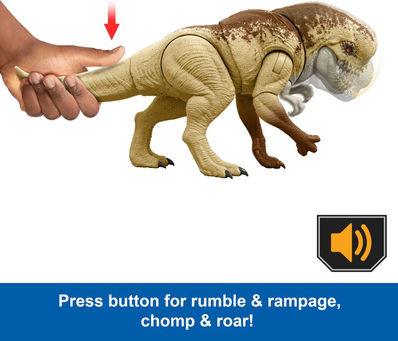 Figura De Acci&oacute;n De Dinosaurio Mattel Distortus... image number null