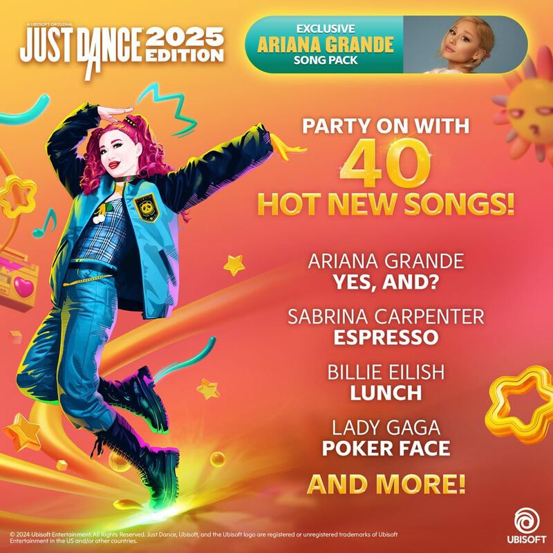 Just Dance 2025 Videojuego Nintendo Switch image number null
