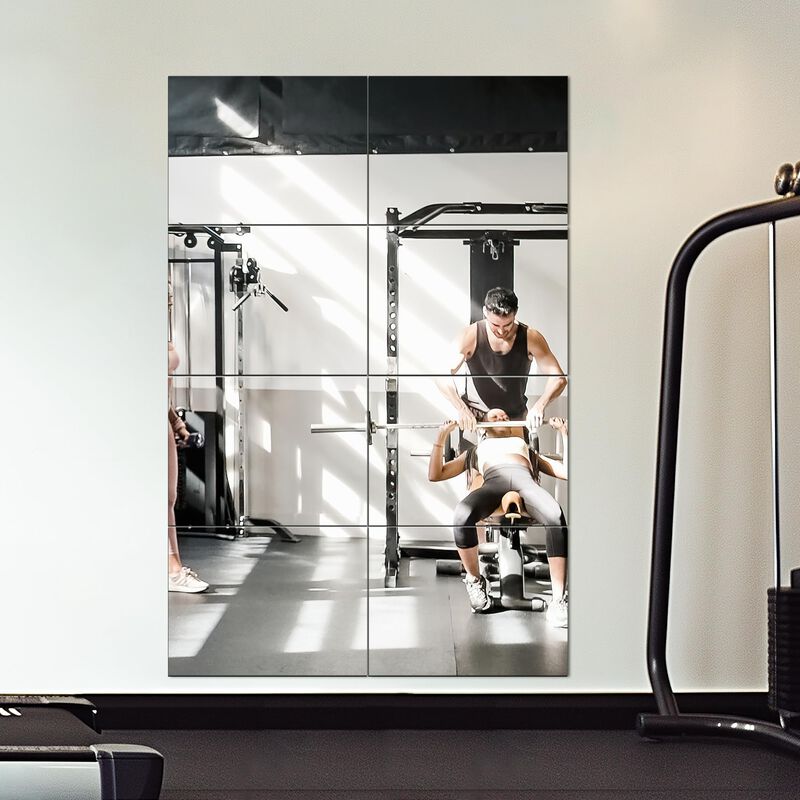 Azulejos Tipo Espejo Delma Home Gym De 16 X 12 ... image number null