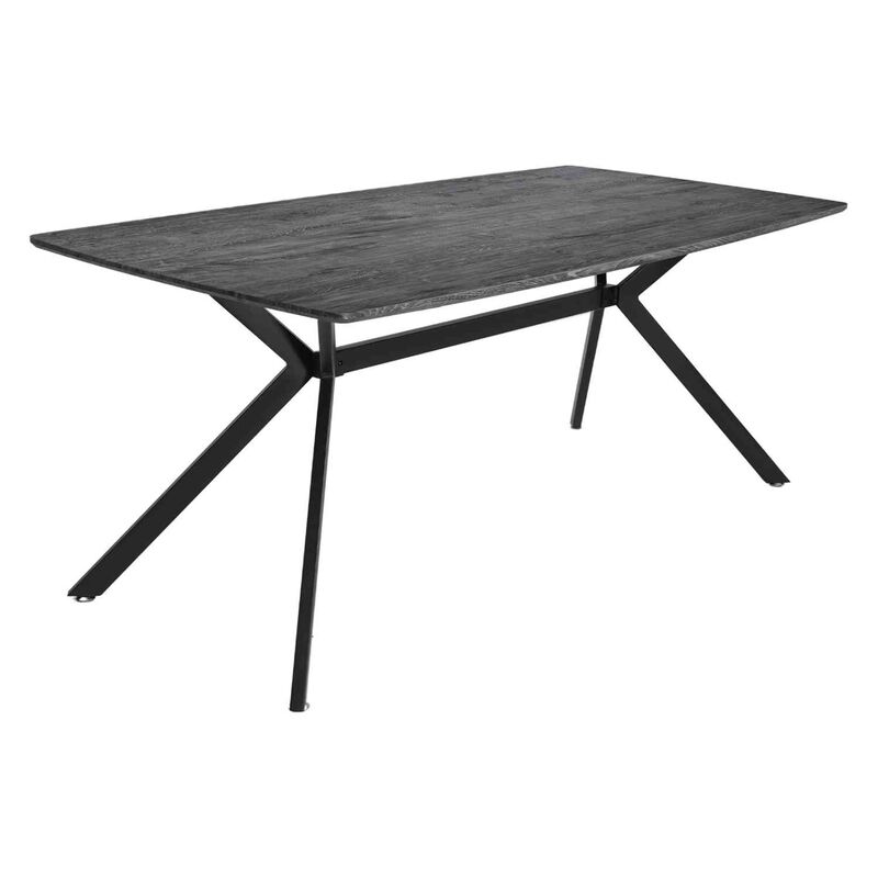 Mesa Comedor 6 Pers Nordico Gris Hogar Lujo 180... image number null