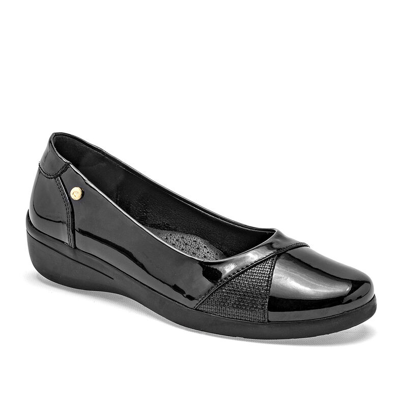 Etnia Zapatos para mujer negro charol image number null