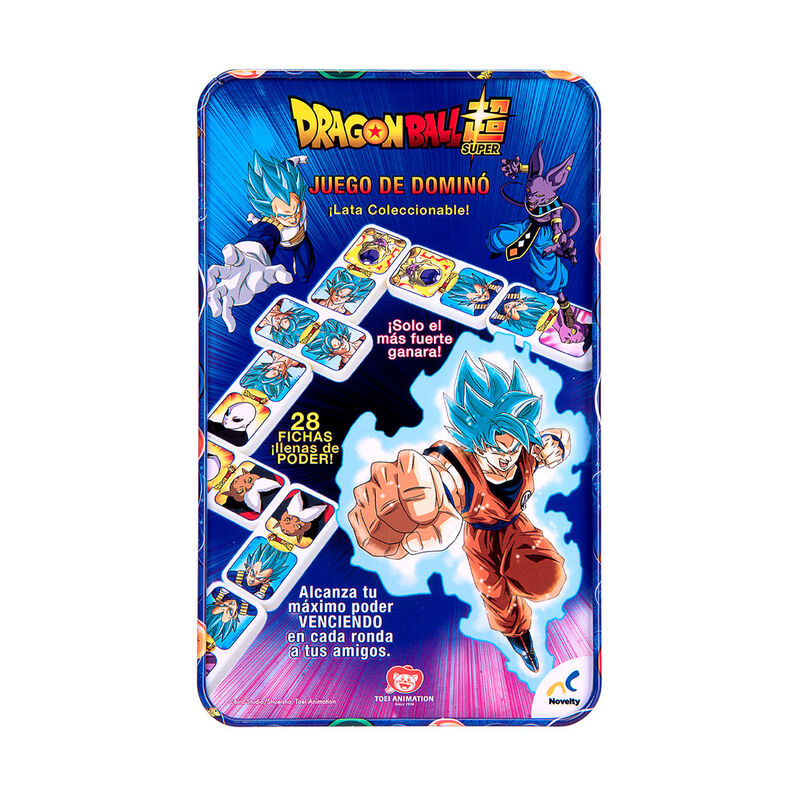Domin&oacute; en Caja Met&aacute;lica de Dragon Ball Super image number null